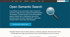Desktop Screenshot of opensemanticsearch.org